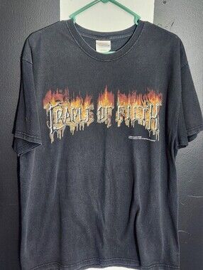 2000 Cradle Of Filth Tee Back Hit
